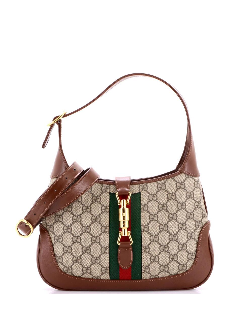 Gucci Jackie Hobo Gg Coated Canvas #365358G23B